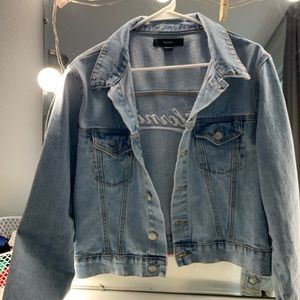 Super cute california jean jacket!